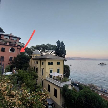 Portofino Seaview Apartment, 50 Meters From The Beach, Free Parking, Air Conditioning Paraggi Exteriör bild