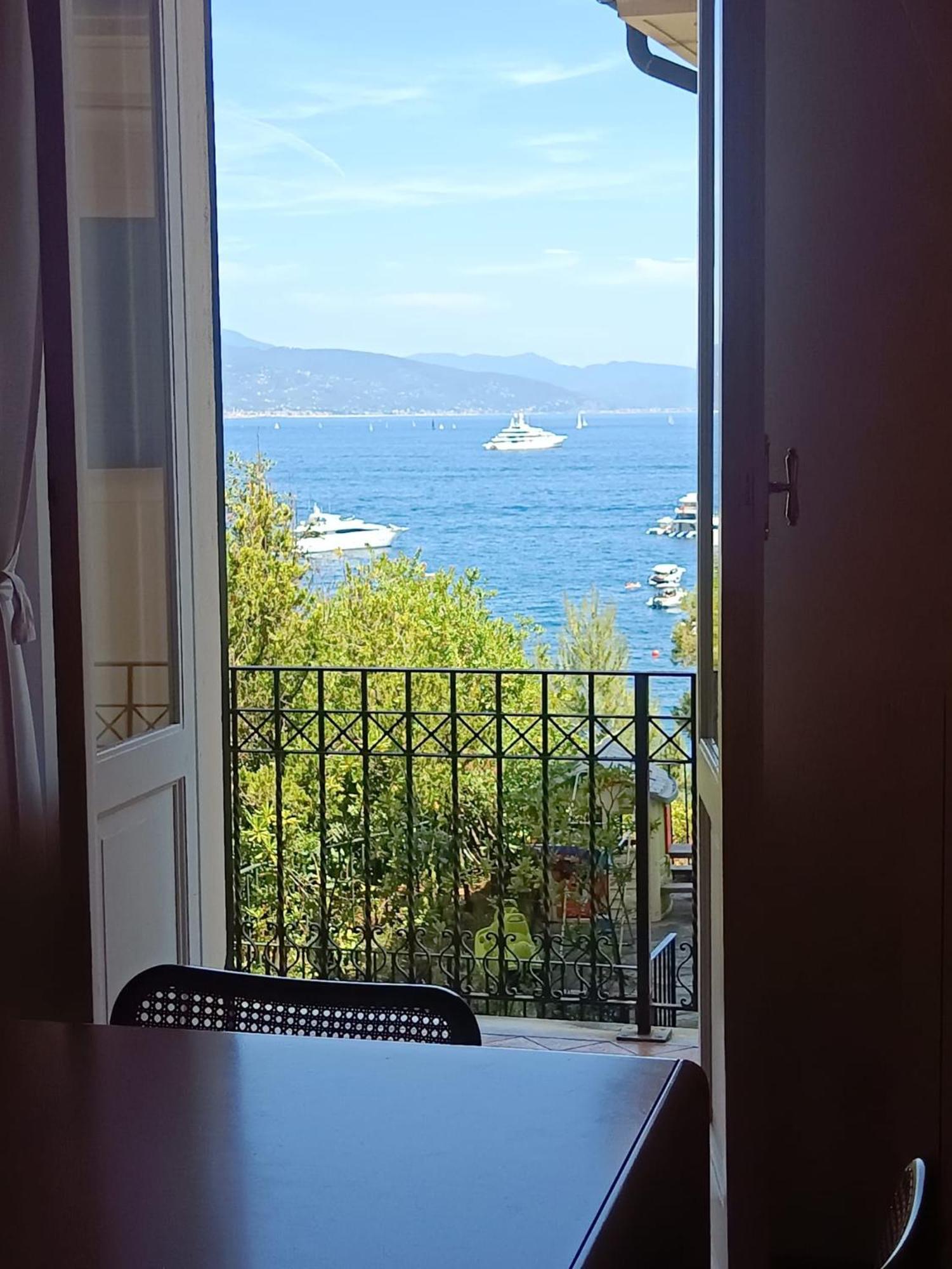 Portofino Seaview Apartment, 50 Meters From The Beach, Free Parking, Air Conditioning Paraggi Exteriör bild