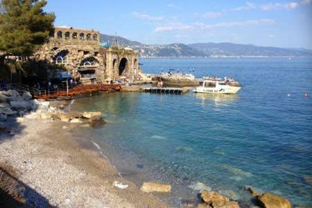 Portofino Seaview Apartment, 50 Meters From The Beach, Free Parking, Air Conditioning Paraggi Exteriör bild